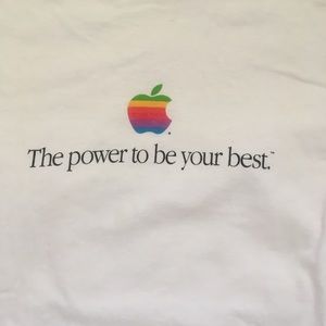 Vintage 1980s Apple Beefy-T 100% cotton